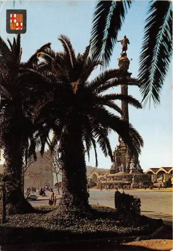 BF22631 barcelona monumento a critobal colon spain