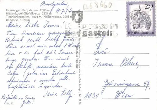 B68660 Österreich Bad Gastein Multiviews