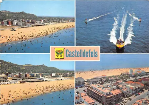 BG11903 costa dorada castelldefelds ship bateaux spain