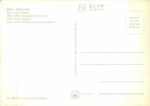 BR9855 Graz Mehrfachansichten Österreich