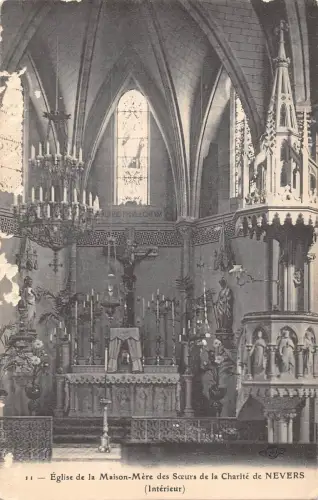 BF5324 eglise de la maison mere des soeurs de la nevers france Frankreich