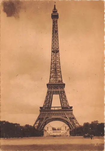 BR4379 Paris la tour Eiffel Frankreich