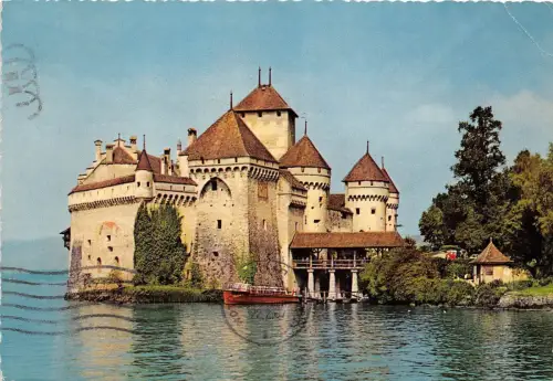 B75752 chateau de chillon a montreau switzerland