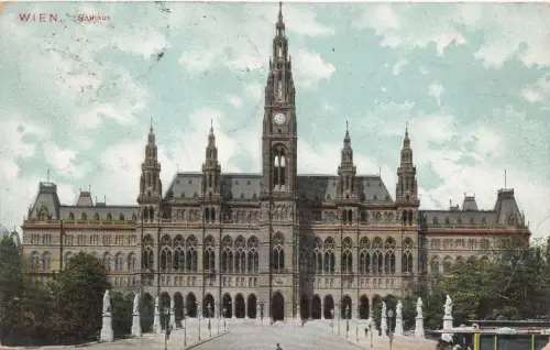 B79608 rathaus wien österreich Vorder-/Rückbild