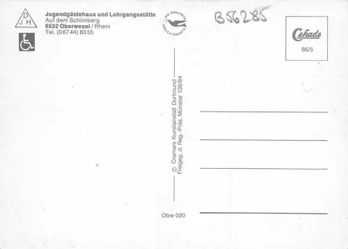 B56285 Jugendgastehaus Oberwessel Germany