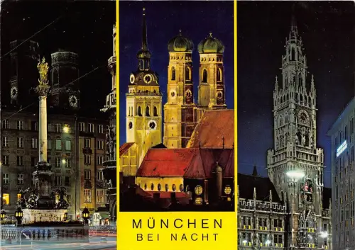 B34964 München Bei Nacht Deutschland