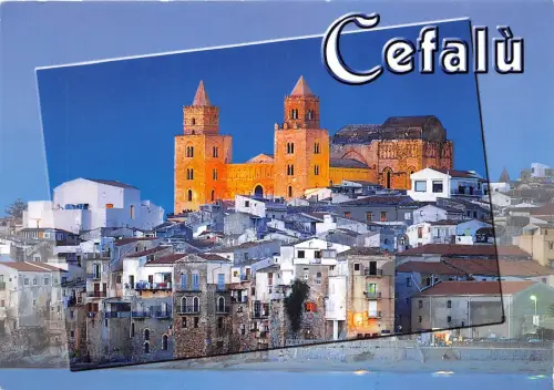 B9291 Cefalu Panorama e Duomo