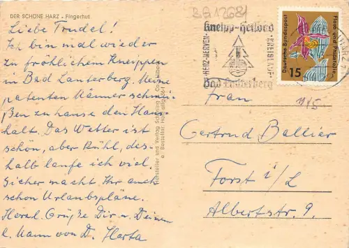 BG12681 der schöne harz fingerhut germany