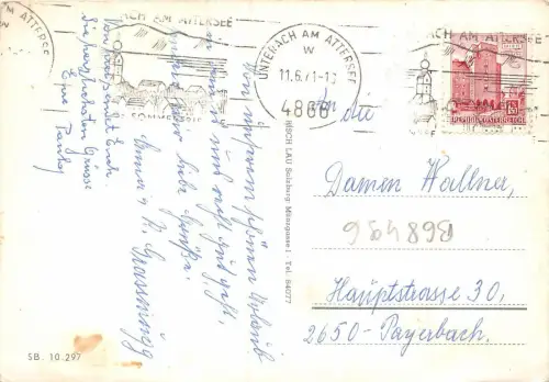 B68496 Österreich Attersee Multiviews