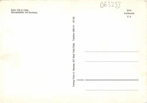 B63233 Bad Tolz Alpen Multiviews Germany