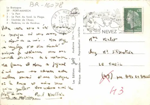 BR16078 Port Manech Multi Views Frankreich