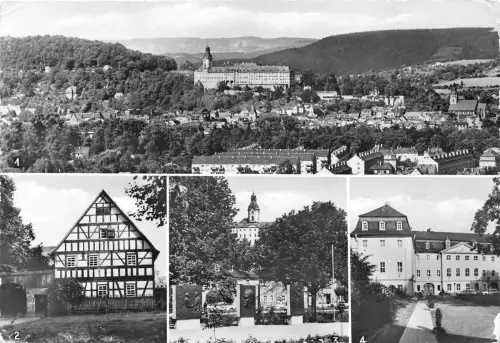 B34263 Rudolstadt Blick vom Sudan Deutschland