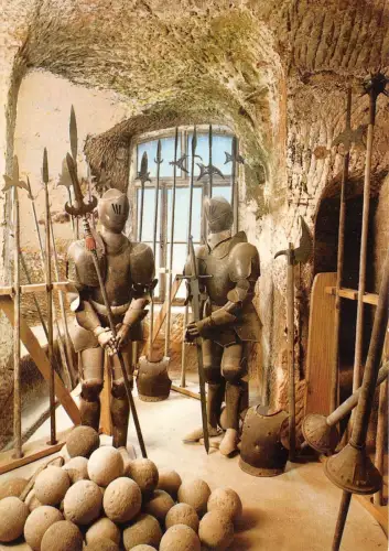 BG9816 ritterburg berwartstein uber bad bergzabern burgfuhrungen germany