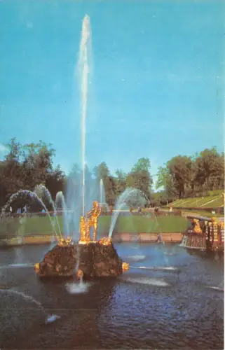 BR12783 Pool der Grat Kaskade der Samson Brunnen Petrodvorets Russland
