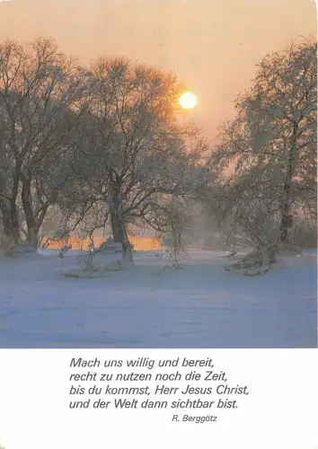 B35467 Germany Landschaft weihnachten germany