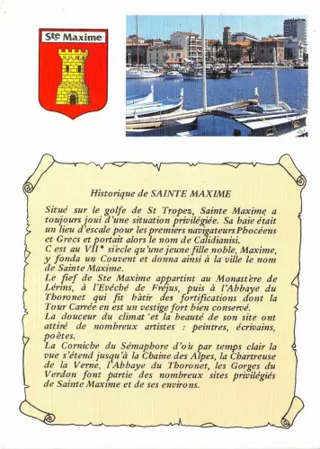 B50315 Sainte Maxime Schiffsbateaux Frankreich