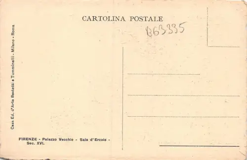 B63335 Firenze Palazzo Vecchio Italien