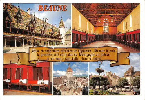 B49801 Beaune Multi Vues Frankreich