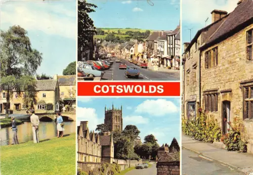 B87757 cotswolds car voiture bourton on the water uk