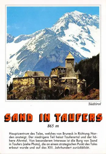 B33568 Sano in Taufers Italien