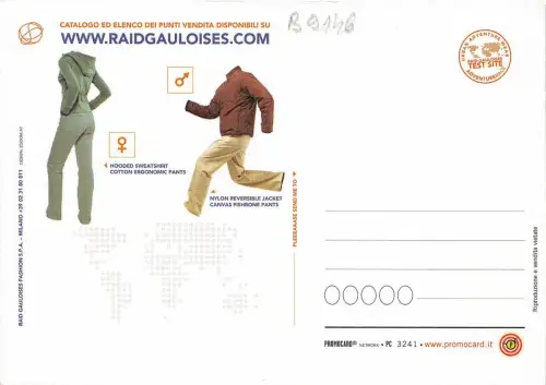 B9146 Mode Fashion Raid Gauloises Commercial PPC