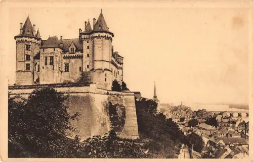 BF6336 saumur vue generale au premier plan france Frankreich