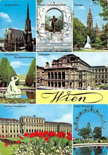 B31927 Wien Mehrfachansichten Österreich