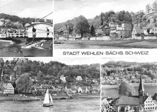 B35835 Stadt Wehlen Sachs Schweiz germany