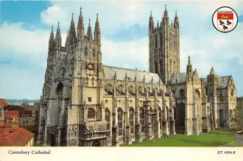 BR9936 Canterbury Cathedral uk