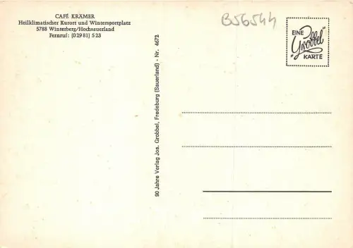 B56544 Winterberg Cafe Kramer Multiviews Germany