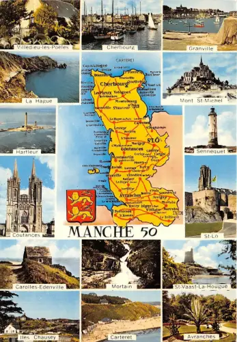 BR15751 manche map cartes geographiques france