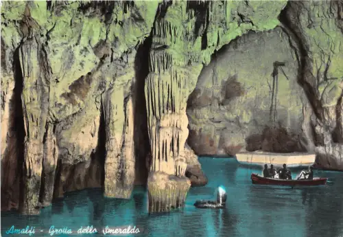 B58597 Amalfi La Grotta di Smeraldo italy