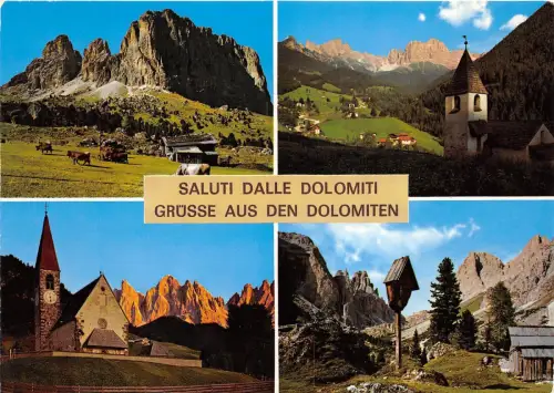 BG28015 saluti dalle dolomiti italy