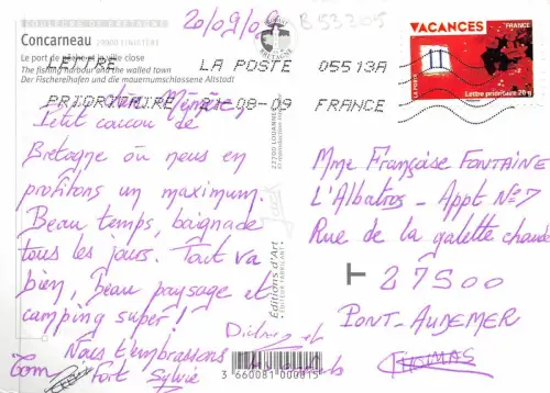 B53305 Concarneau multi vues france