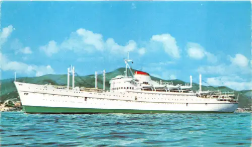 BC59904 Bateaux Schiffe Donizetti in Genua