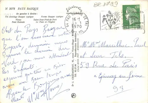 BR8789 Multi Views Cow Vaches Pays Basque France