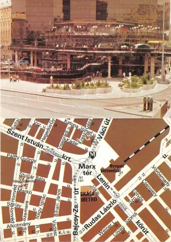 BC60066 Karten Cartes geographiques Budapest