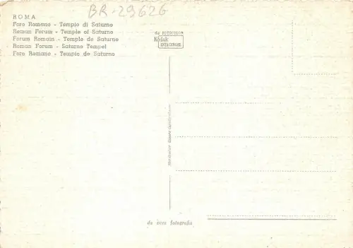 BR29626 Foro Romano Roma Italien