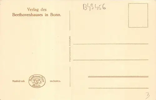 B43456 Verlag des Beethovenhauses in Bonn Deutschland