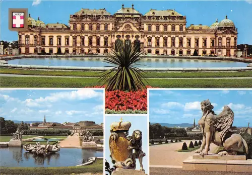 B48282 Wien Schloss Multiviews Österreich