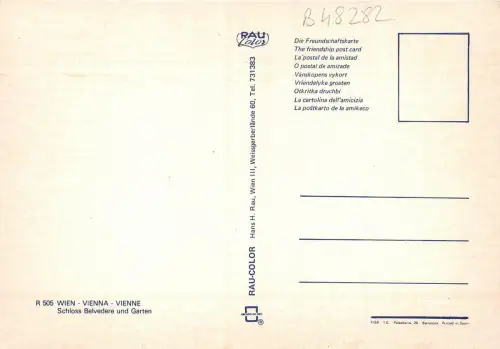 B48282 Wien Schloss Multiviews Österreich