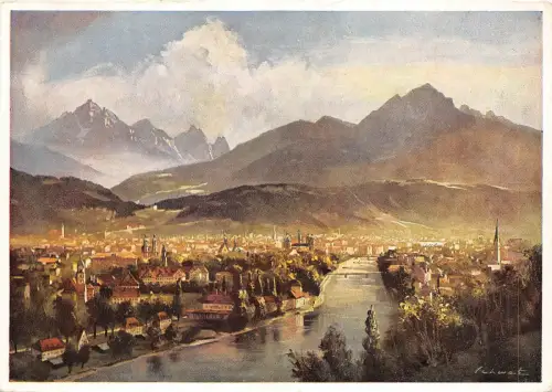 B67677 Österreich Innsbruck gegen Suden