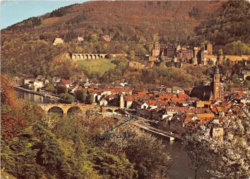 B83479 heidelberg panorama vom zauberhaften germany