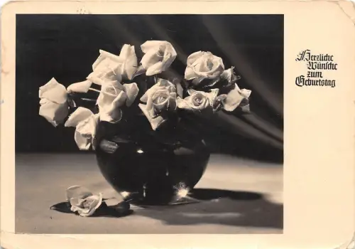 B40438 Mehle Blumen Rosen Geburtstag Germany