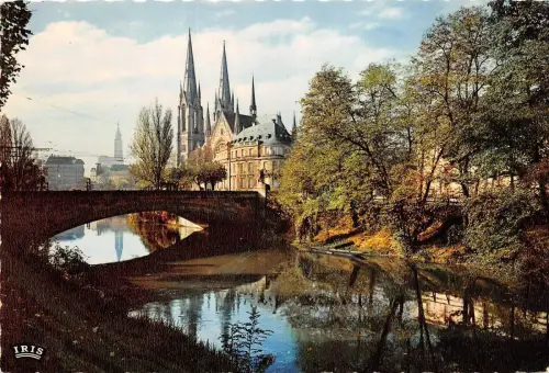 B53108 Strasbourg Eglise Saint Paul et Cathedrale france