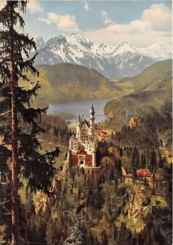 BR10851 Königsschloss Neuschwanstein germany