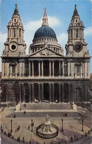 BR66862 st paul s cathedral london uk 14x9cm