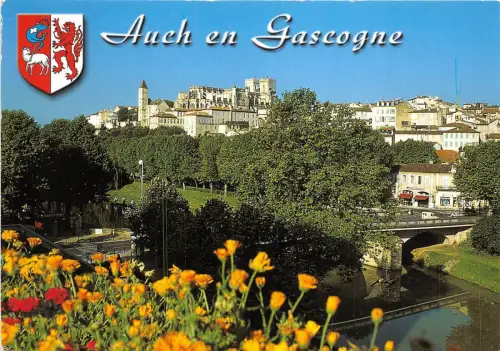 B49710 Auch en Gascogne Panorama Frankreich