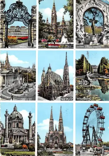 B31859 Wien Mehrfachansichten Österreich