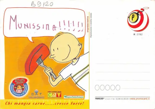 B9120 Muuonissima Bibenfleisch Werbung Italien